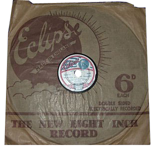 Eclipse Records brought out a special commemorative 78 rpm record for the Silver Jubilee of King George V and Queen Mary in 1935. By special arrangement with Buckingham Palace it featured the Band of H.M. Irish Guards and a Choir of Tonbridge School Children.