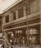 F. W. Woolworth & Co. Ltd. Gallowtree Gate, Leicester, which opened in 1915