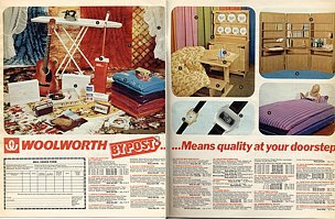 Woolworths by Post, an advertisement from the popular Radio Times in 1975