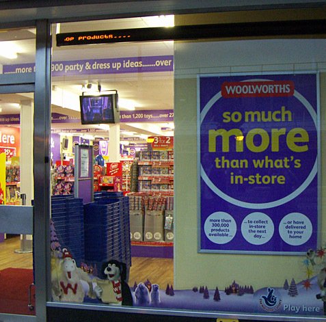 So much more... the concept behind the new look '5/5' Woolworths store at Kingswood, Bristol in 2005