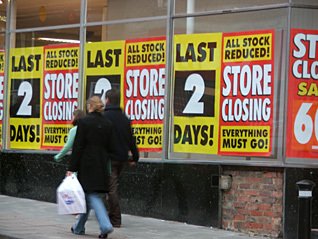 Store colleagues found the countdown posters in the windows particularly painful - a necessary evil from the Administrators, trying to squeeze every last penny for creditors