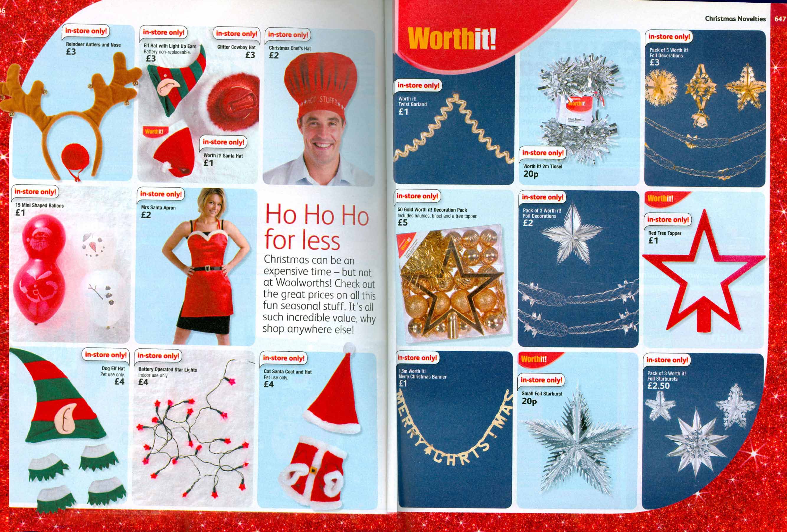 WorthIt! Christmas Decorations in the Big Red Book Catalogue ...