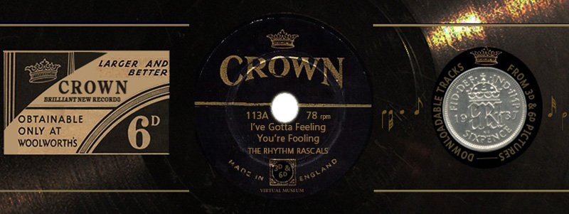 Crown Records 113A: I've got a feeling you're fooling