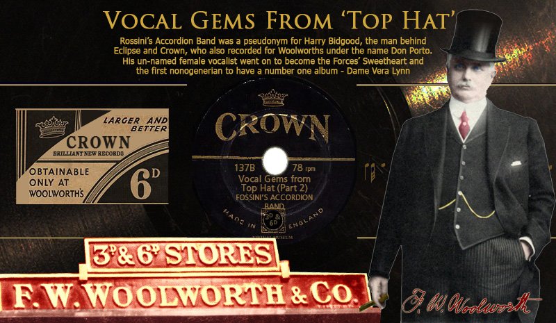 Dame Vera Lynn on Frank W. Woolworth's Crown Records