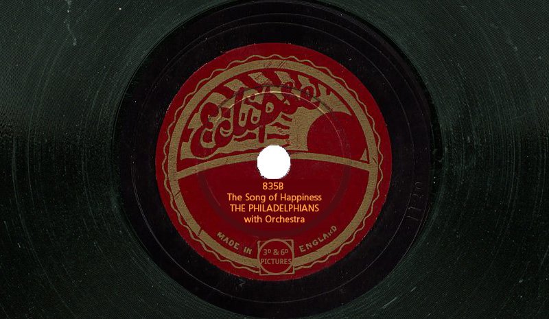 Eclipse Records 835B - Sing the Song of Happiness
