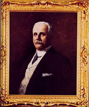 A portrait in oils of Frank Winfield Woolworth (1852-1919), which once hang in the Empire Room atop his Woolworth Building in New York City