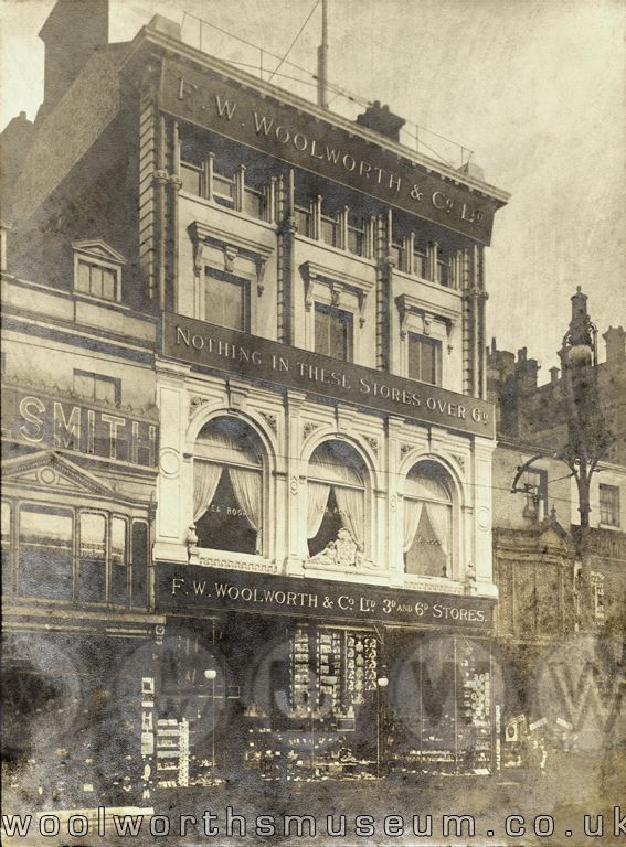 The well-appointed store had frontages in two roads, Church Street and Williamson Street