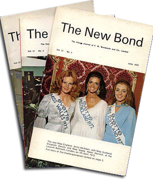 The final slimline editions of the New Bond from the 1970s. It was replaced by a newspaper, the Woolworth News