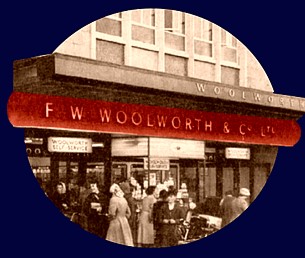 A new store opening in the 1950s - this one is New Washington in Tyne and Wear