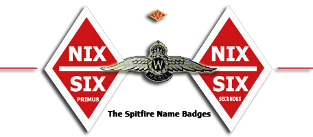 The two Woolworth Spitfires carried the names "Nix over Six Primus" and "Nix over Six Secundus" (dog Latin for nothing over sixpence).