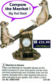 Compare the Meerkat? From the Woolworths Big Red Book, Winter 2008