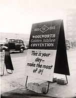 All British Managers and selected Associates from Woolworth stores in the Commonwealth and North America met for a Convention in London on 2nd March 1959 in honour of the 50th Birthday