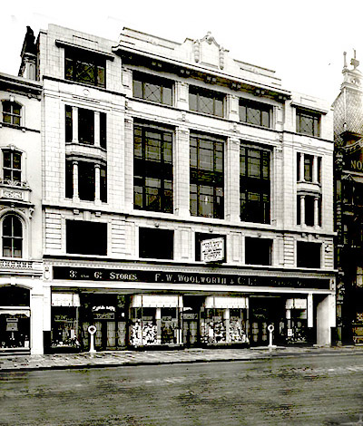 A new British flagship to rival the parent company's emporium in Fifth Avenue, New York. The branch in Oxford Street, London W1 opened on July 19, 1924