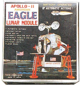 The Eagle Lunar Module - a must-have toy at Christmas 1969 and Easter 1970