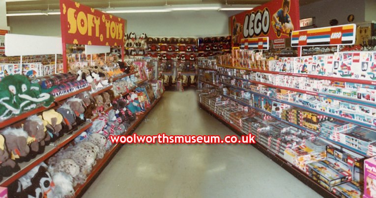 Toy displays in Woolworth's flagship store in London's fashionable Oxford Street in the late 1970s (image courtesy of Mr Andrew Hayzelden)