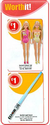 WorthIt! Toys for £1 each in 2008 - the equivalent of threepence in 1909