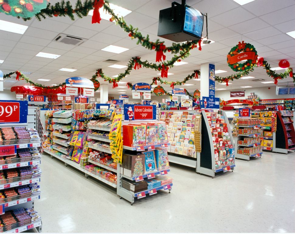 Displays of Sweets and Cards at the Downham Woolworths