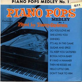 Piano Pops - 11 instrumentals on a single 7 inch EP - all for 6/11 (approximately 35p) in Woolworths in the mid 1960s.