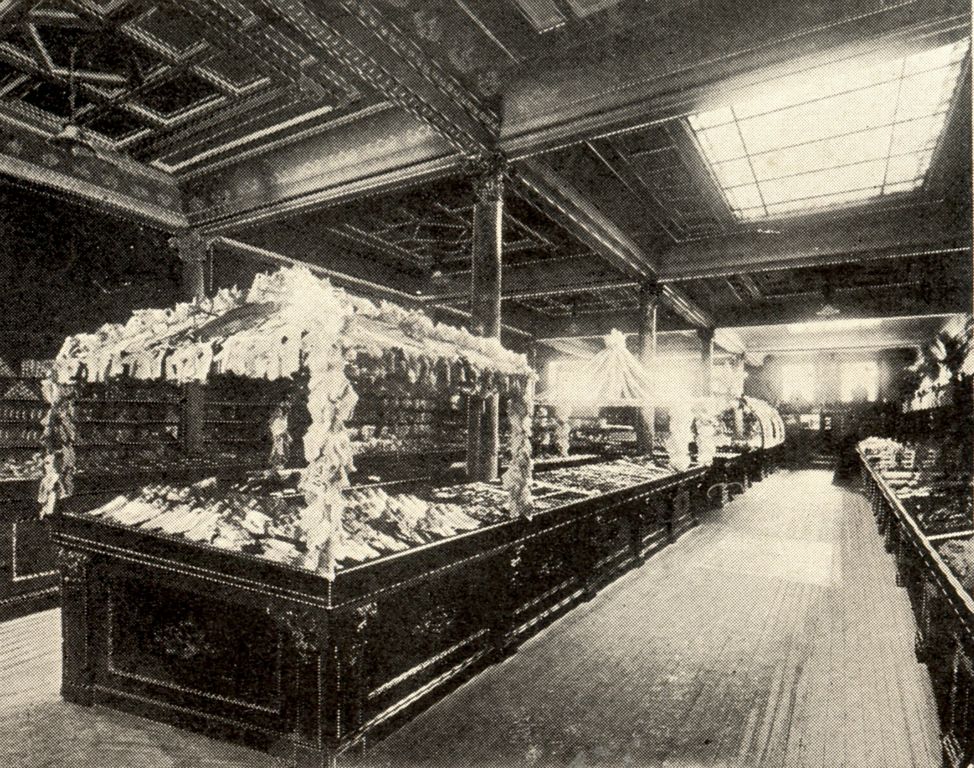Frank Woolworth was among the first retailers to embrace electric lighting, and certainly the first to use it to spotlight his highest margin ranges