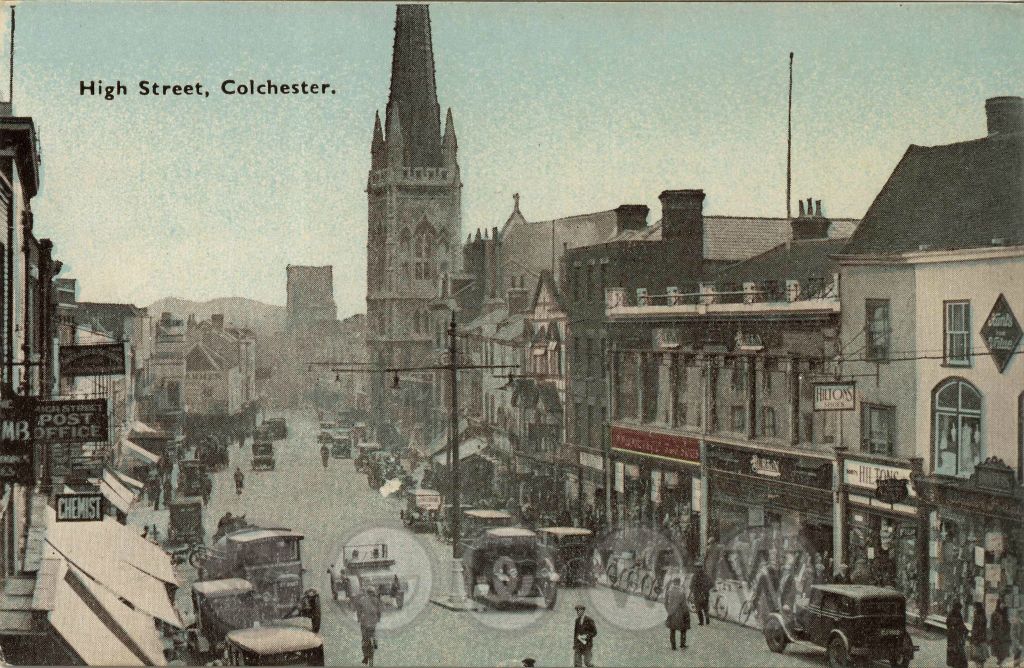 The company partnered with Montague Burton, the Tailor of Taste on a shared building in Colchester. Burton's insisted on their name appearing at the roofline above the Woolies store when in opened in September 1914. 