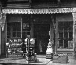 The Woolworth brothers store in Harrisburg, Pennsylvania, USA, pictured in 1880