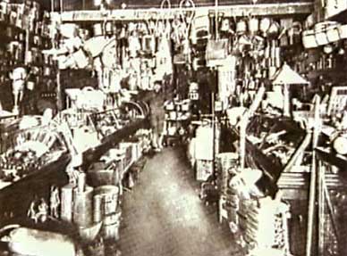 Pots and pans dominate the interior of a store run jointly by two of the great pioneers of the Woolworth Syndicate - Frank W. Woolworth and his cousin Seymour Horace Knox.  By the time the firms merged in 1912, S.H. Knox and Co. had grown to become the second largest in the Syndicate after Frank's own 5 & 10¢s