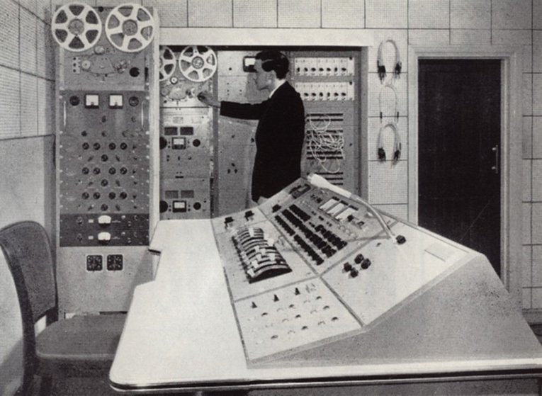 The Control Console Mixer - state-of-the-art recording at Embassy Records in the 1950s