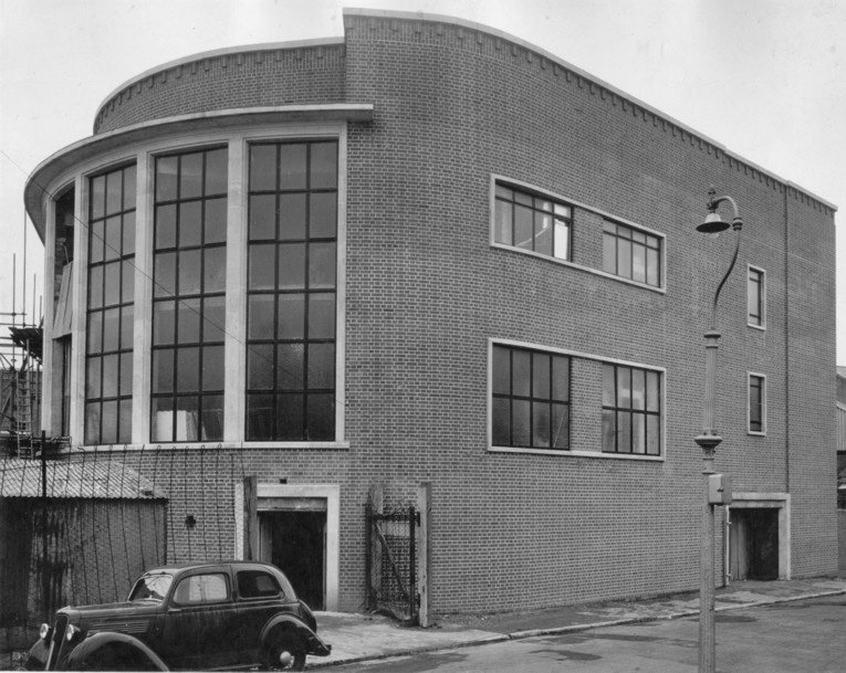 The back of the Portsmouth store in Autumn 1952