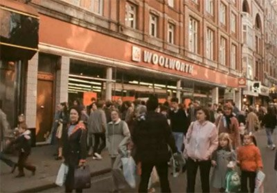 The Republic's top performing Woolworth store in Henry Street, pictured shortly before the announcement that it was to close