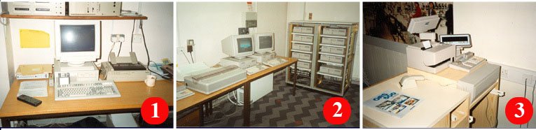 Olivetti ORS-560 EPOS equipment in the pilot Woolworths store, Edgware Road, London, W2 in 1990