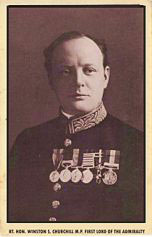 Winston Spencer Churchill, First Lord of the Admiralty in 1914, received and rejected several requests and appeals from Frank Woolworth