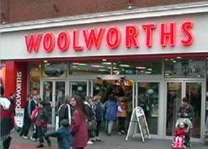 The large Woolworths store in Regent Street, Swindon, which served the town from 1913 until 2008