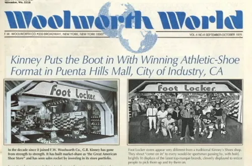 After searching lots of Oysters, Robert Kirkwood's endeavours to diversify F.W. Woolworth Co. ultimately discovered a pearl in the form of a new format developed by G.R. Kinney's Shoes. Strategy is about planting seeds and seeing which ones grow. Today Footlocker is a world-famous marque and continues to produce a healthy dividend for F.W. Woolworth Co. investors 112 years after the Company was listed on Wall Street,