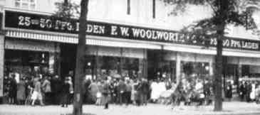 The Woolworth five-and-ten formula was adapted to 25 and 50 pfennigs when the chain opened a subsidiary in Germany in 1927