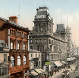 Church Street was one of Liverpool's most fashionable shopping streets. The planned Woolworth location faced the City's Pro-Cathedral and was just a short walk from the docks and the overhead railway station