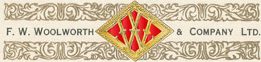 Ornate F. W. Woolworth & Co. Ltd. logo from a company document