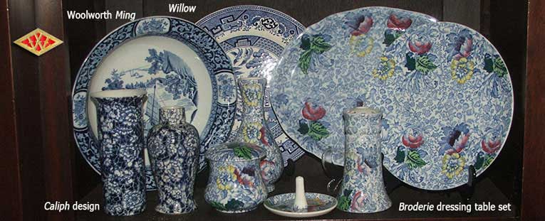 Woolworth China patterns from the early 20th century