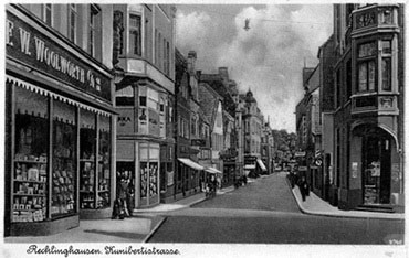 A smaller F. W. Woolworth store which opened in Recklinghausen in the north of the Ruhr region in 1928.