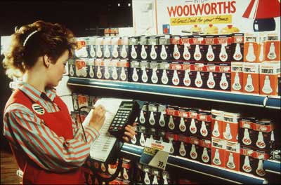 New technology helped to improve the availability of Light Bulbs and electricals in the 1980s.
