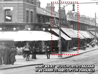 The F.W. Woolworth 3D and 6D Stores in Upton Park, London, E13, which opened on 26 Nov 1927 and was later extended in 1933 and 1957. The F.W. Woolworth 3D and 6D Stores in Upton Park, London, E13, which opened on 26 Nov 1927 and was later extended in 1933 and 1957.