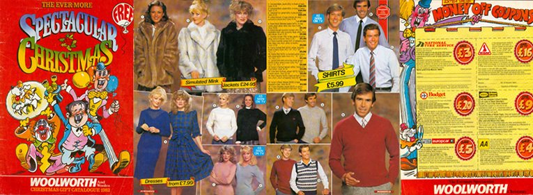 The ever-more spectacular Woolworth Christmas Catalogue in 1983